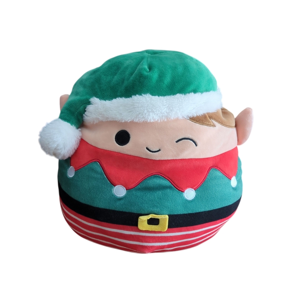 Squishmallow 14"‎ Jangle The Elf - Official Kellytoy Christmas Plush
